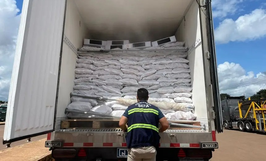 SEFA APREENDE MAIS DE 30 TONELADAS DE PESCADO EM DOM ELISEU