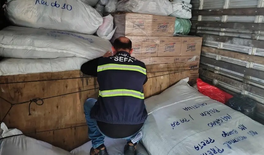 SEFA APREENDE 115 FARDOS DE CONFECÇÕES NO PARÁ