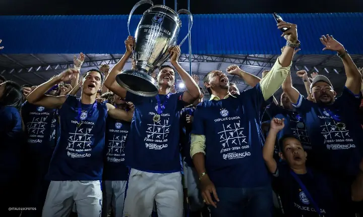 REDENÇÃO LEVANTA A TAÇA DA COPA EXTREMO SUL SUB-17 PELO TERCEIRO ANO SEGUIDO