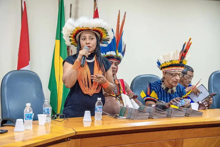 CARAVANA DOS POVOS INDÍGENAS RUMO À COP30 SEGUE PARA TERRITÓRIO TEMBÉ, NA TERRA INDÍGENA ALTO RIO GUAMÁ