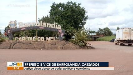 JUSTIÇA ELEITORAL CASSA MANDATOS DE PREFEITO E VICE-PREFEITO POR SUPOSTO ABUSO DE PODER POLÍTICO E ECONÔMICO