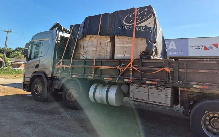 SEFA APREENDE CARGA DE BEBIDAS AVALIADA EM MAIS DE R$ 200 MIL NO PARÁ