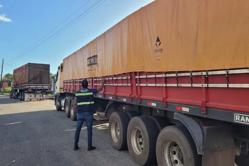 SEFA APREENDE MAIS DE 27 TONELADAS DE FARINHA DE MANDIOCA EM CACHOEIRA DO PIRIÁ