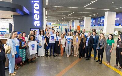 “ASSÉDIO NÃO DECOLA”: GOVERNO LANÇA CAMPANHA INÉDITA EM AEROPORTOS BRASILEIROS