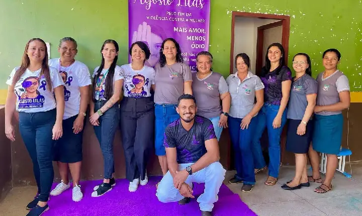 PREFEITURA DE OURILÂNDIA DO NORTE REALIZA ENCERRAMENTO DA CAMPANHA AGOSTO LILÁS NA QUINTA-FEIRA (28)