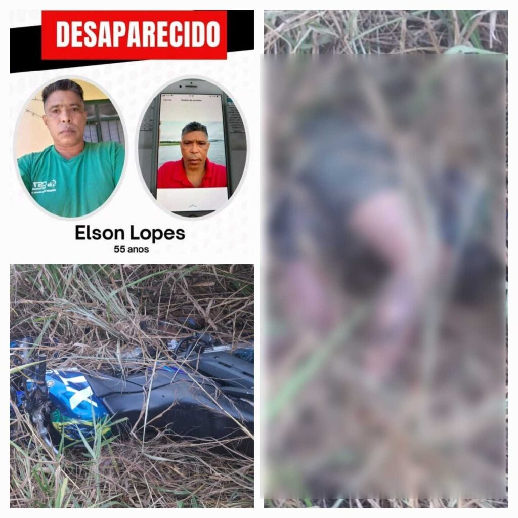 SUL DO PARÁ: MORADOR DE TUCUMÃ DESAPARECIDO É ENCONTRADO MORTO ÀS MARGENS DA PA-279 EM OURILÂNDIA DO NORTE