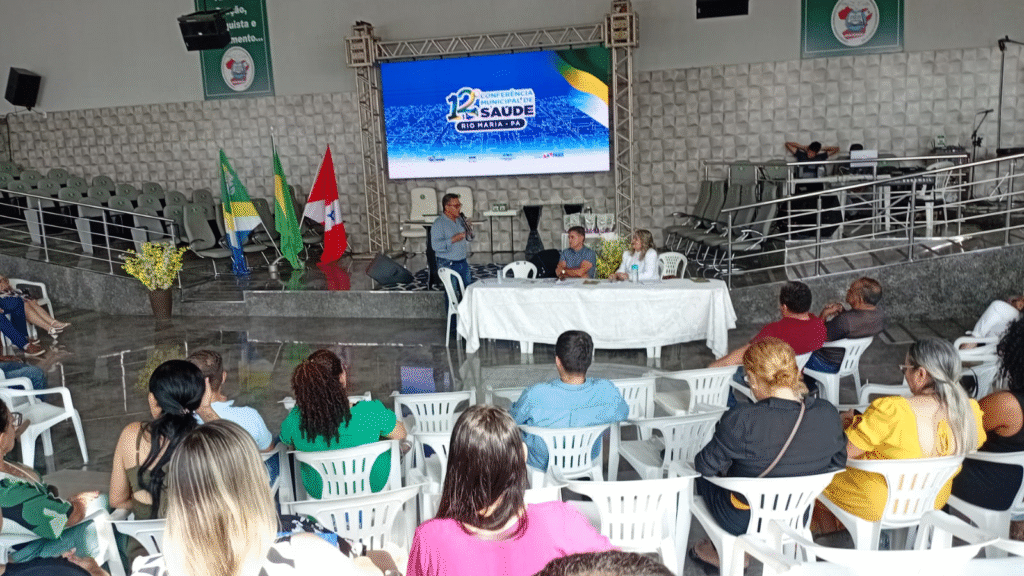 RIO MARIA REALIZA 12ª CONFERENCIA MUNICIPAL DE SAUDE NESTA SEXTA(19)