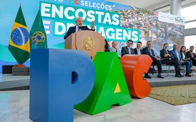 NOVO PAC: 235 MUNICÍPIOS VÃO RECEBER R$ 11,7 BI PARA OBRAS DE DRENAGEM E CONTENÇÃO DE ENCOSTAS