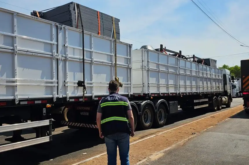SEFA APREENDE MÁQUINAS E EQUIPAMENTOS NO VALOR DE R$ 3 MILHÕES