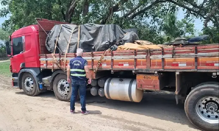 SEFA APREENDE 800 PNEUS E MATERIAIS ELÉTRICOS