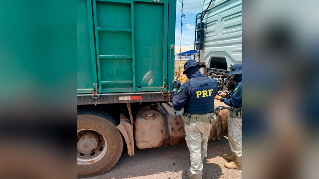 PRF APREENDE QUASE 100 METROS CÚBICOS DE CARVÃO ILEGAL NA BR-230
