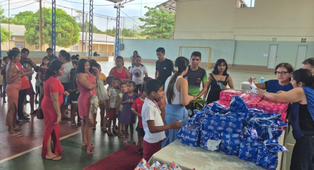 ROTARY CLUB E IGREJA DOS CAPUCHINHOS SE UNEM EM AÇÃO DO DIA DAS CRIANÇAS EM MARABÁ