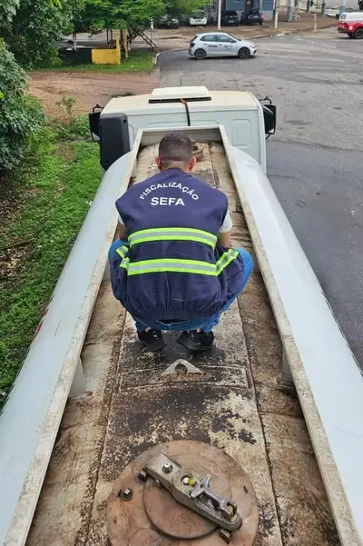 SEFA APREENDE 7.000 LITROS DE ÓLEO DIESEL  EM CONCEIÇÃO DO ARAGUAIA, SUL DO PARÁ