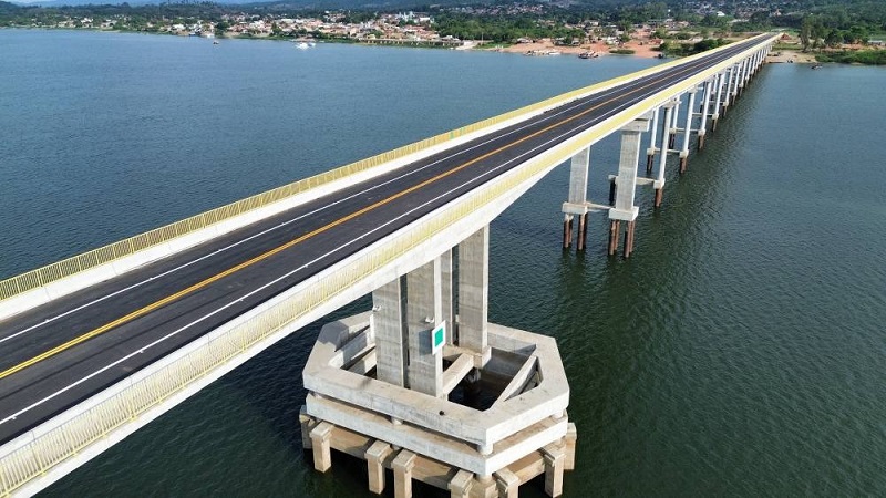 PONTE SOBRE O RIO ARAGUAIA, NA BR-153, SERÁ INAUGURADA NA TERÇA-FEIRA, DIA 18