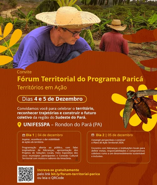 UNIFESSPA REALIZA FÓRUM TERRITORIAL DO PROGRAMA PARICÁ