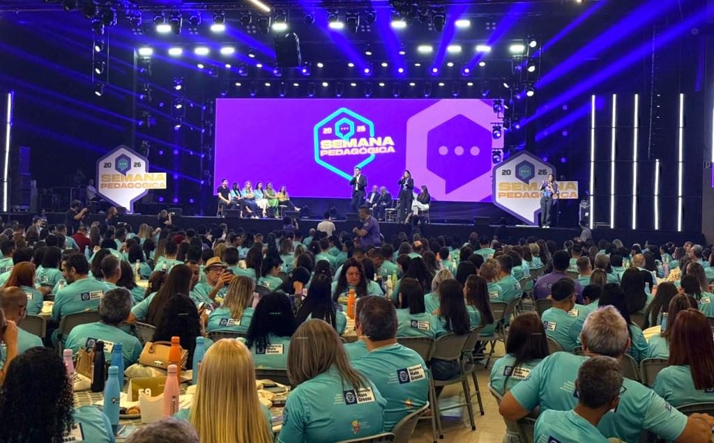SEMANA PEDAGÓGICA DA SEDUC REÚNE MAIS DE 2,5 MIL EDUCADORES POR DIA EM MT