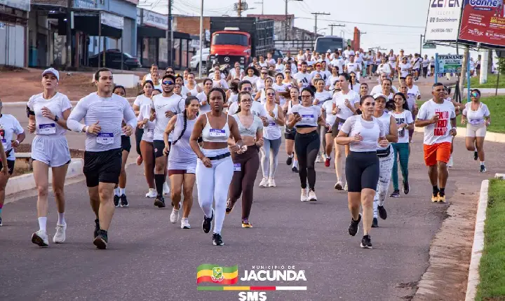 JACUNDÁ REALIZA CORRIDA PELA SAÚDE MENTAL