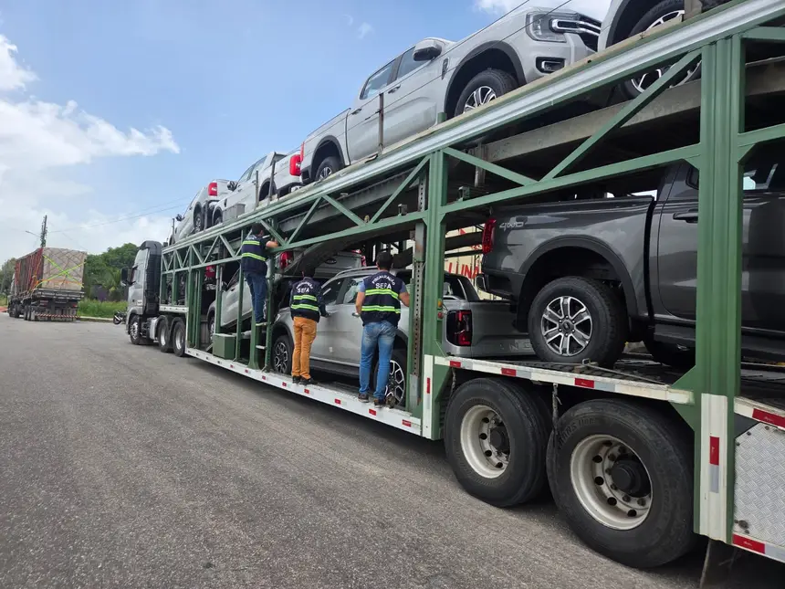 SEFA APREENDE SEIS VEÍCULOS COM DOCUMENTAÇÃO INRREGULAR