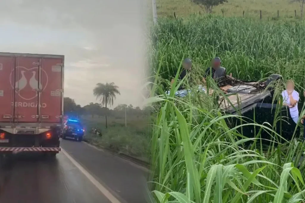 AGRICULTOR QUE VIAJAVA PARA COMEMORAR ANIVERSÁRIO EM FAMÍLIA MORRE NA BR-153 ENTRE GUARAÍ E TABOCÃO