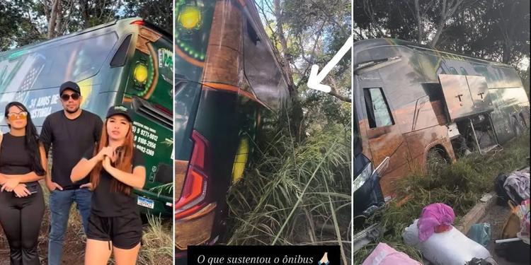 BANDA MASTRUZ COM LEITE SOFRE ACIDENTE DE ÔNIBUS A CAMINHO DE APRESENTAÇÃO NO PARÁ