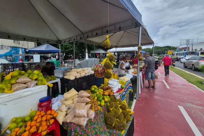 FEIRA DA REFORMA AGRÁRIA REÚNE PRODUTOS DA AGRICULTURA FAMILIAR E PROGRAMAÇÃO CULTURAL EM BELÉM