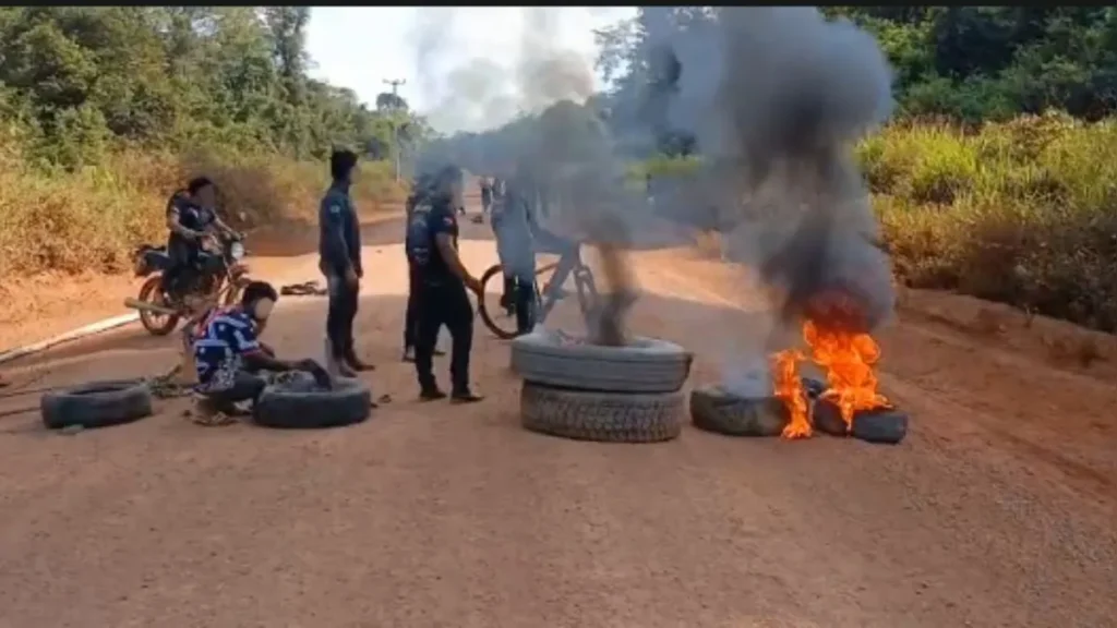 INDÍGENAS FECHAM PONTE NA BR-422 EM PROTESTO NO PARÁ