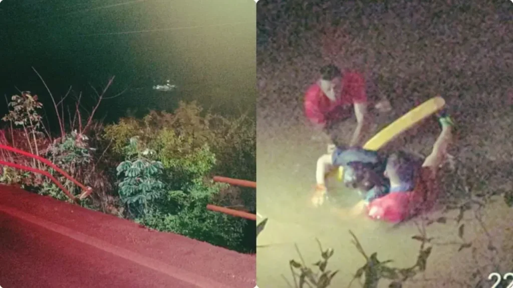 MOTORISTA MORRE APÓS CARRO CAIR EM RIO NA BR-155, EM ELDORADO DO CARAJÁS  