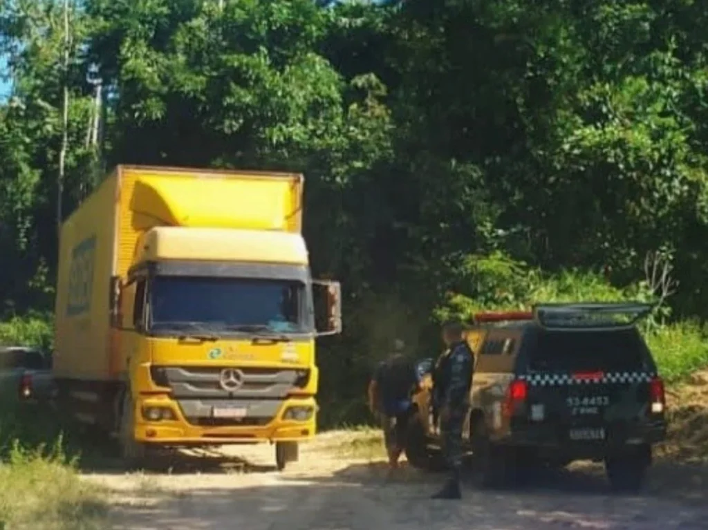 QUATRO SUSPEITOS SÃO PRESOS APÓS TENTATIVA DE ASSALTO A CAMINHÃO DOS CORREIOS NO OESTE DO PARÁ