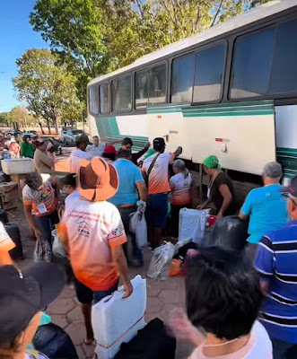  IDOSOS ASSISTIDOS PELO CRAS DE REDENÇÃO VIAJAM PARA A ROMARIA DO SENHOR DO BONFIM