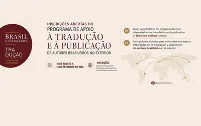 PROGRAMA DA BIBLIOTECA NACIONAL ABRE INSCRIÇÕES PARA LEVAR AUTORES BRASILEIROS AO EXTERIOR