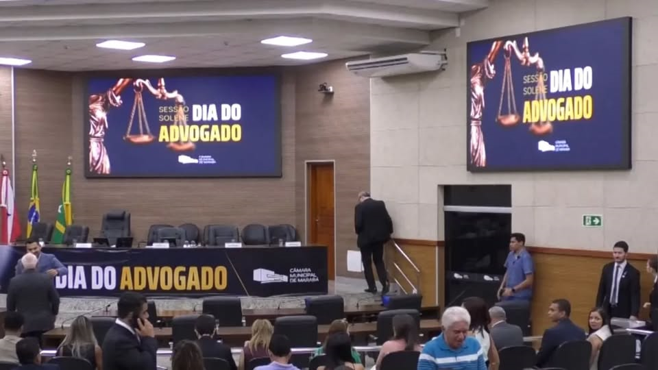 CÂMARA DE MARABÁ HOMENAGEIA ADVOGADOS EM SESSÃO SOLENE