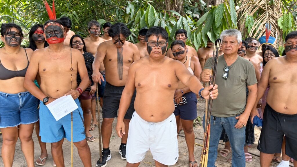 INDÍGENAS COBRAM RETIRADA DE INVASORES DA TERRA MÃE MARIA EM BOM JESUS DO TOCANTINS