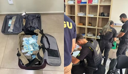 PF APREENDE MAIS DE R$ 1 MILHÃO EM DINHEIRO E AFASTA 12 SERVIDORES EM OPERAÇÃO CONTRA DESVIOS EM EMPRESA PÚBLICA DE BELÉM