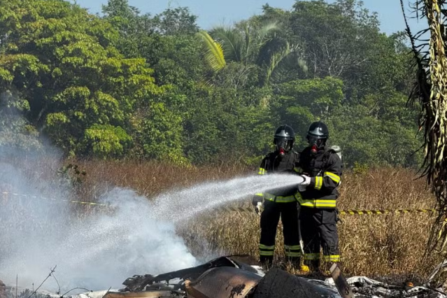 AVIÃO DE PEQUENO PORTE CAI E DEIXA TRÊS MORTOS NO MATO GROSSO